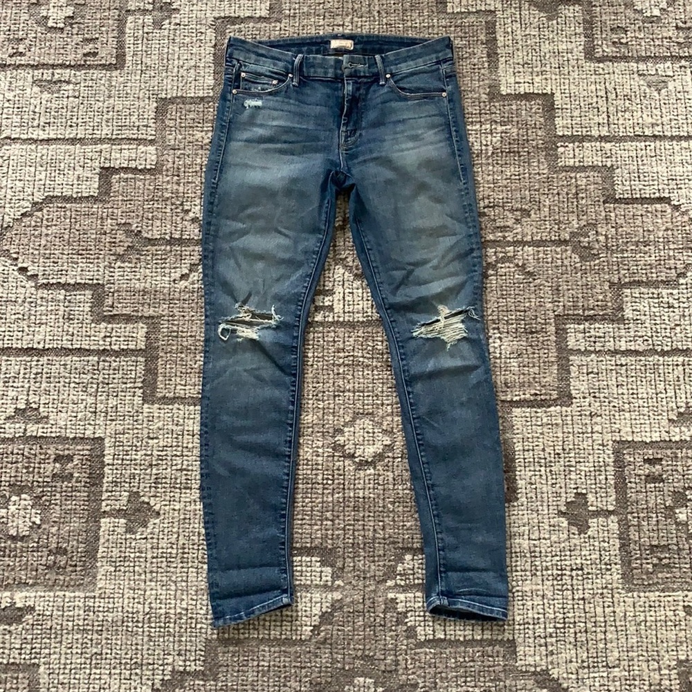 MOTHER The Looker Jeans in Songs of the Cowboy Wash
